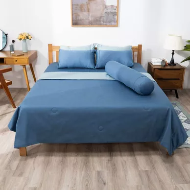 Chăn chần Cotton satin AMD The Essentials Đơn Sắc - Ảnh 3