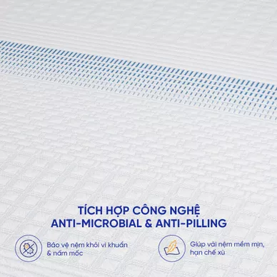 Nệm foam Comfy Cloud 3.0 cân bằng trọng lực dày 18cm - Ảnh 11