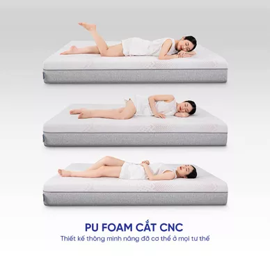 Nệm foam Comfy Lux 3.0 cao cấp tương thích toàn diện dày 25cm - Ảnh 8