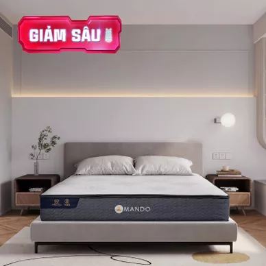 Nệm lò xo Amando Elite Original túi độc lập tiêu chuẩn khách sạn 5 sao dày 23cm - Ảnh 2