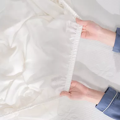 Bộ chăn ga Lụa tencel cao cấp Amando Lagom 5 chi tiết - Ảnh 8