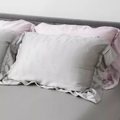 Bộ chăn ga Lụa tencel cao cấp Amando Lagom 5 chi tiết Màu Xám - Ảnh 8