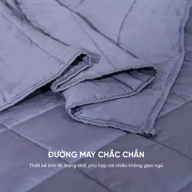 Chăn trọng lượng cải thiện giấc ngủ Amando Wellness - Ảnh 8