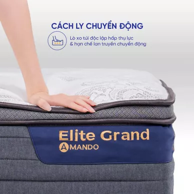 Nệm lò xo làm mát Amando Elite Grand dày 28cm - Ảnh 7