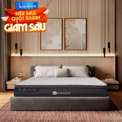 Nệm lò xo làm mát Amando Elite Grand dày 28cm - Ảnh 2