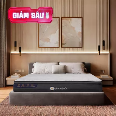 Nệm lò xo làm mát Amando Elite Grand dày 28cm - Ảnh 2