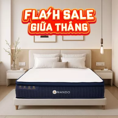 Nệm lò xo Amando Innovation 7 vùng linh hoạt dày 30cm - Ảnh 2