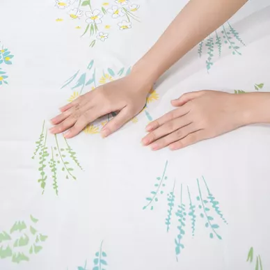 Bộ ga chun tencel Amando Celia 4 chi tiết TP001 - Ảnh 8