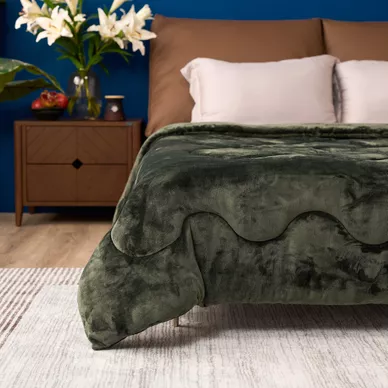 Chăn đông nhung tuyết giữ ấm Amando Warm Flannel (SS25) - Ảnh 38