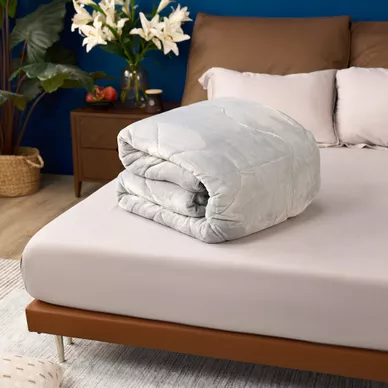 Chăn đông nhung tuyết giữ ấm Amando Warm Flannel (SS25) - Ảnh 26