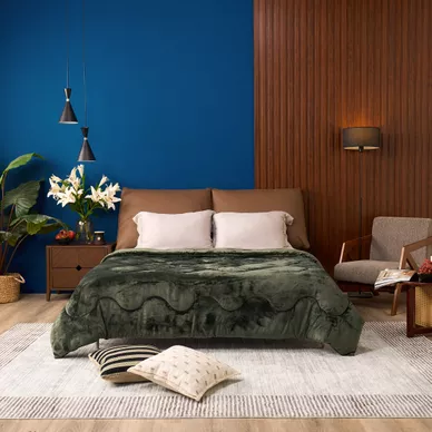 Chăn đông nhung tuyết giữ ấm Amando Warm Flannel (SS25) - Ảnh 36