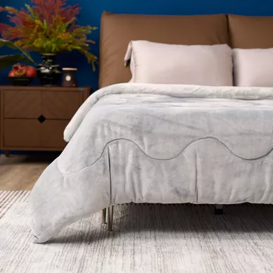 Chăn đông nhung tuyết giữ ấm Amando Warm Flannel (SS25) - Ảnh 32