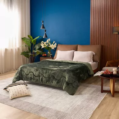 Chăn đông nhung tuyết giữ ấm Amando Warm Flannel (SS25) - Ảnh 37