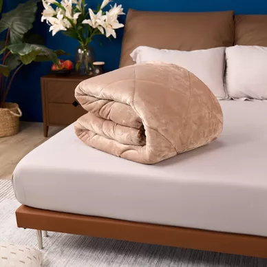 Chăn đông nhung tuyết giữ ấm Amando Warm Flannel (SS25) - Ảnh 21