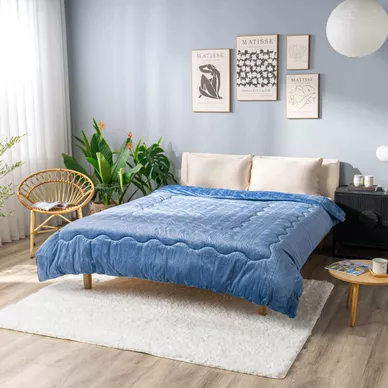 Chăn đông lông thỏ mềm mịn giữ ấm Amando Warm - Ảnh 15