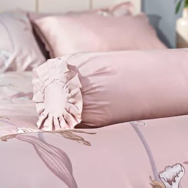 Bộ chăn ga phủ sợi gỗ thiên nhiên Amando Jamila 5 chi tiết LC003 - Ảnh 7