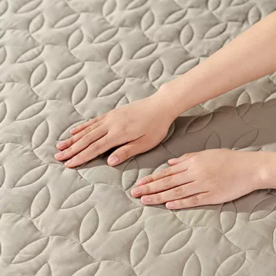 Bộ chăn ga chun sợi gỗ thiên nhiên Amando Jamila 5 chi tiết LC006 - Ảnh 7