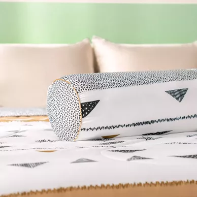 Bộ Ga chun microfiber Amando Ellie họa tiết 4 chi tiết M04 - Ảnh 5