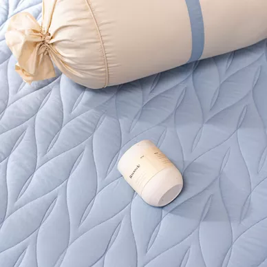 Bộ Chăn ga lụa tencel cao cấp Amando Soulmate 7 chi tiết màu Xanh - Ảnh 10