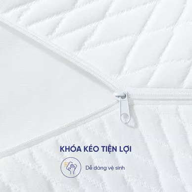 Gối foam Goodnight Nori 1.0 lượn sóng nâng đỡ cổ vai gáy - Ảnh 8