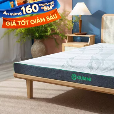 Nệm cao su thiên nhiên Gummi Premium detox giấc ngủ dày 10cm - Ảnh 11