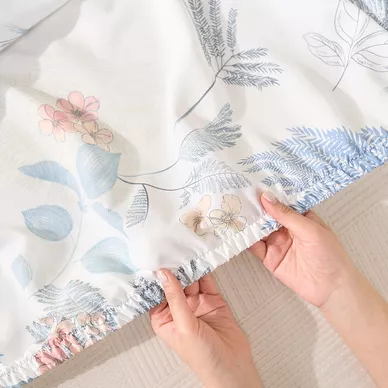 Bộ Ga chun sợi gỗ thiên nhiên Amando Aleena 4 chi tiết - Ảnh 9