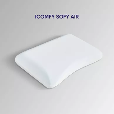 Gối foam iComfy Sofy Air công nghệ Aero Memory Foam độc quyền (BST Ngủ Mát) - Thumbnail