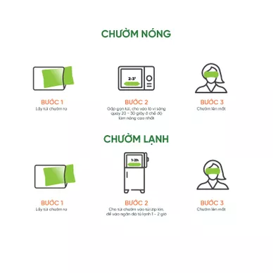 Iyashi Túi thảo dược chườm nóng/ lạnh mắt - Ảnh 5