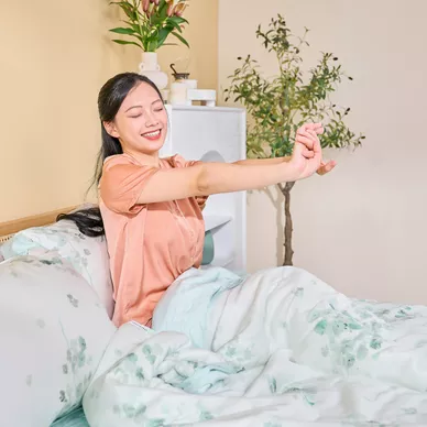 Bộ chăn ga chun sợi gỗ thiên nhiên Amando Jamila 5 chi tiết LC010 - Ảnh 9