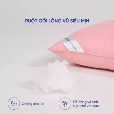 Gối lông vũ nhân tạo định hình Goodnight Mochi - Ảnh 9