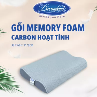 Gối Foam Dreamland Carbon hoạt tính - Ảnh 2