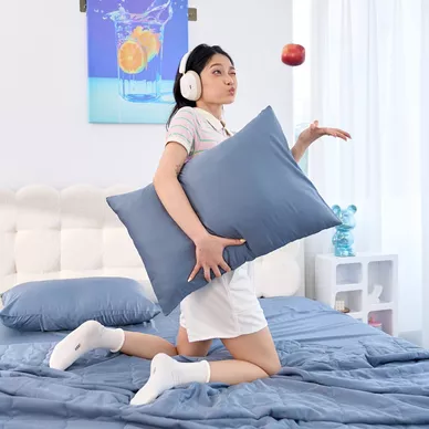 Vỏ gối tencel cao cấp Goodnight Airsilk - Ảnh 4