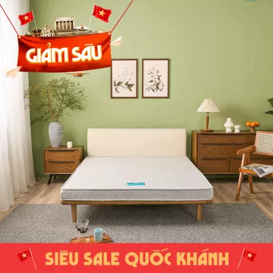 Nệm bông ép cao cấp Wonjun Pure Premium nâng đỡ vững chắc dày 12cm gấp 2 - Ảnh 2