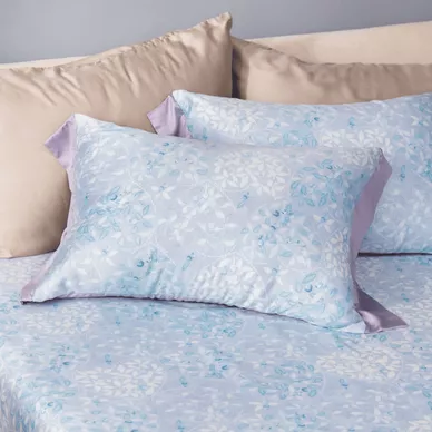 Bộ ga chun Lụa tencel cao cấp Amando Bliss 4 chi tiết mã TC006 - Ảnh 2
