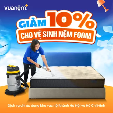 Dịch vụ vệ sinh nệm foam - Ảnh 2
