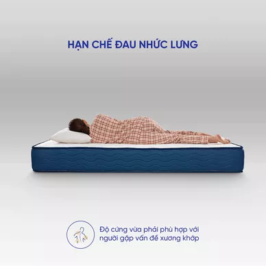 Nệm lò xo Dream Spring cách ly chuyển động dày 25cm - Ảnh 6