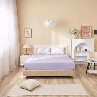 Bộ ga chun vỏ chăn Goodnight Bamboo mềm mại, điều hòa thân nhiệt - Ảnh 20