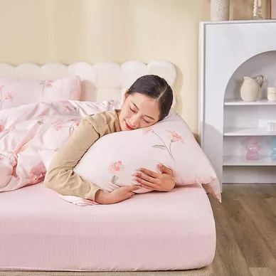 Bộ ga chun vỏ chăn Goodnight Bamboo mềm mại, điều hòa thân nhiệt - Ảnh 9