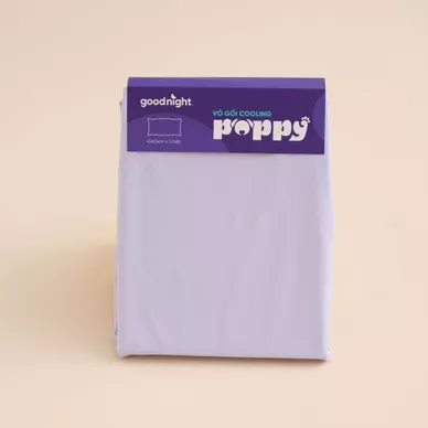 Vỏ gối thun lạnh Goodnight Poppy - Ảnh 6