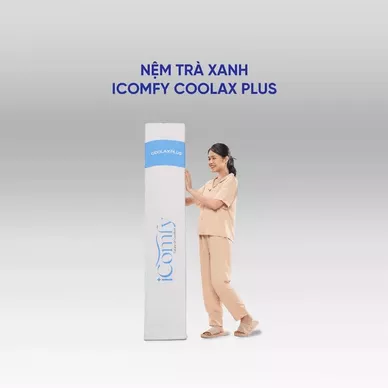 Nệm foam iComfy Coolax Plus nâng cấp làm mát dày 20cm (BST Ngủ Mát) - Ảnh 19