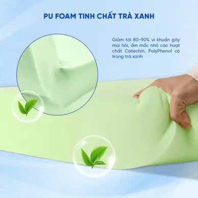 Nệm foam iComfy Coolax Plus nâng cấp làm mát dày 20cm (BST Ngủ Mát) - Ảnh 9