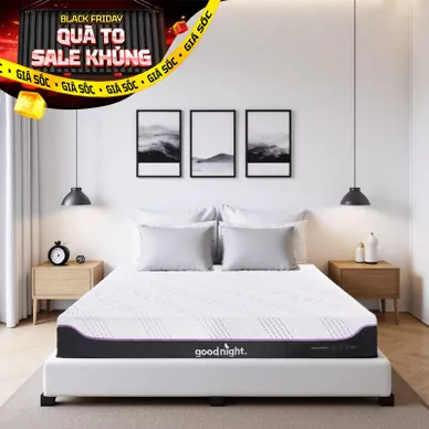 Nệm foam công nghệ Đức Goodnight Active Hybrid dày 20cm - Ảnh 2