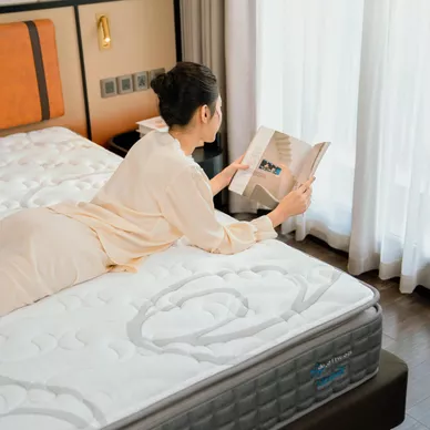 [Mới - Độc quyền] Nệm lò xo song song công nghệ cách ly chuyển động Dunlopillo de.Stress Energy - Ảnh 22