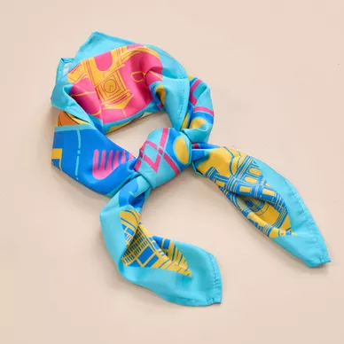 Khăn Goodnight Bandana lụa latin phiên bản linh vật - Ảnh 9