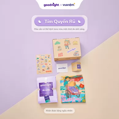 Hộp quà Goodnight Box phiên bản linh vật: Bộ ga chun cao cấp tencel Goodnight Airsilk 20cm - Ảnh 23