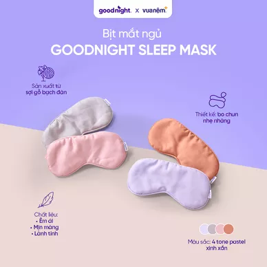 Bịt mắt ngủ Goodnight Sleep Mask - Ảnh 2