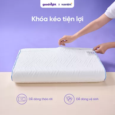 Gối lông vũ tự nhiên Goodnight Flow - Ảnh 7