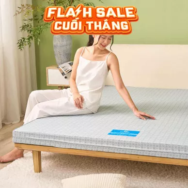 Nệm bông ép Wonjun Pure & Fresh dày 5/9cm gấp 3 - Thumbnail
