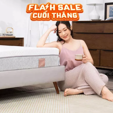 Nệm foam làm mát, kháng khuẩn nâng đỡ 5 vùng Comfy Lux 1.0 - Thumbnail