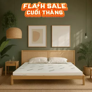 Nệm cao su thiên nhiên Gummi Classic thế hệ mới dày 5/10/15cm - Thumbnail